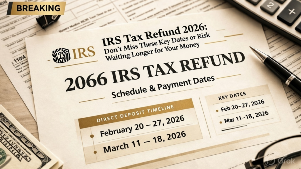 IRS Tax Refund 2026