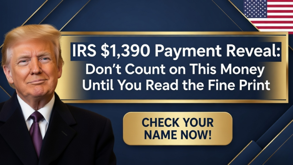 IRS $1390 Payment