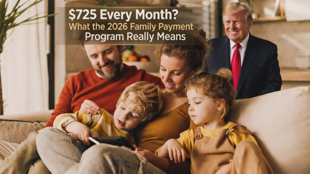 $725 Monthly Payment 2026