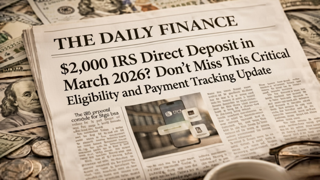 IRS Direct Deposit 2026