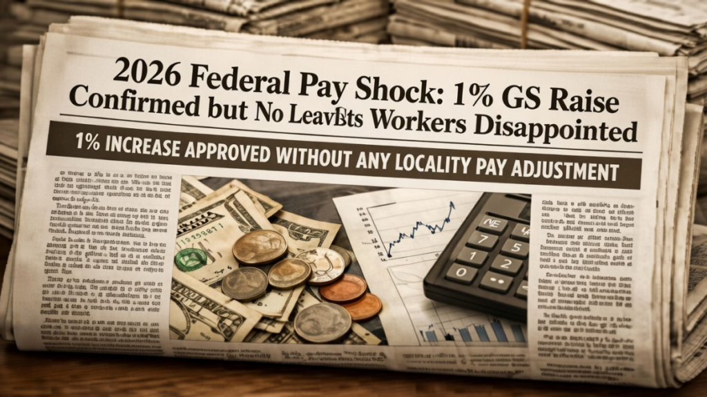 2026 federal pay raise