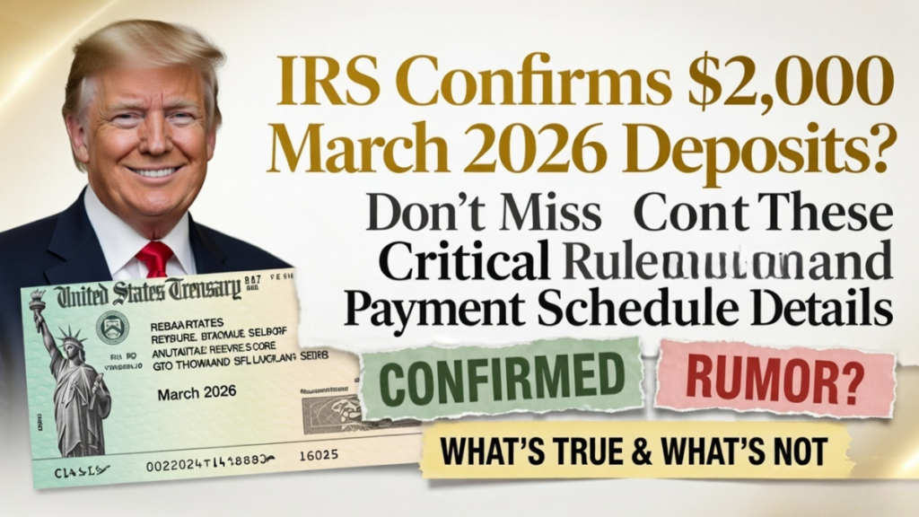 March 2026 IRS Payment