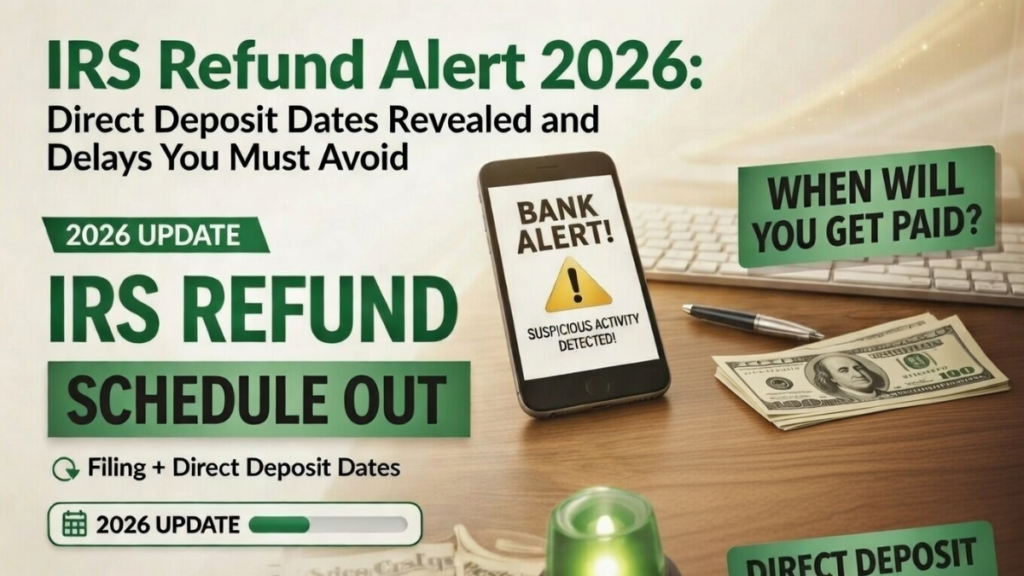 IRS refund schedule 2026