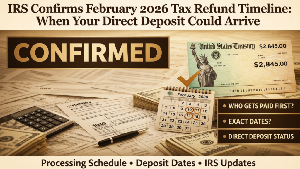 tax refund release date 2026